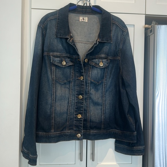 DC Jeans Jean Jacket Plus Size 4X - Picture 9 of 13